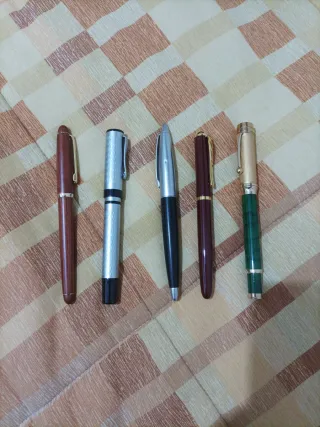 Set 5 Penne Stilografiche