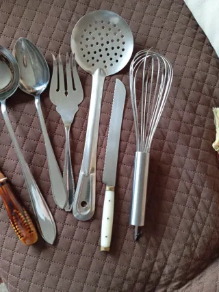 Juego Utensilios Cocina Metal