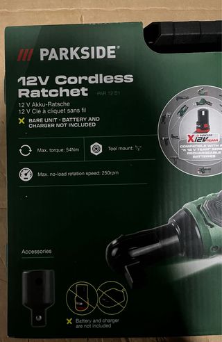 Trinquete carraca parkside 12v