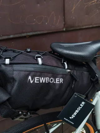 Bolsa sillín Newboler Gravel 13L Impermeable