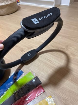 Pack Pilates: Bandas, discos, Aro y pelota
