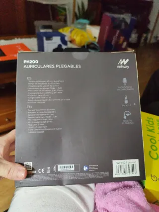 Auriculares Plegables Netway PH200