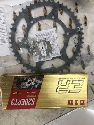 Kit Cadena Corona Piñón DID 520ERT3