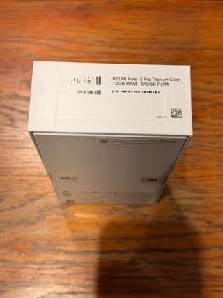 Xiaomi Redmi Note 15 Pro (12/512 GB) | Sin abrir