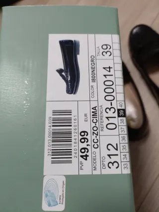 Zapatos castellanos negros