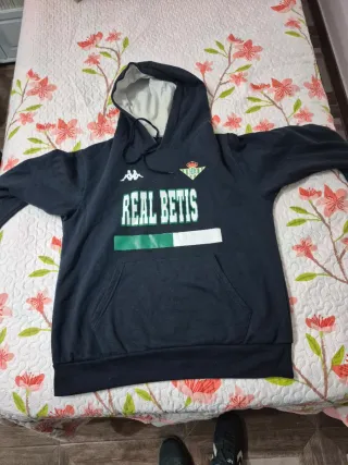 Sudadera Kappa Real Betis Negra