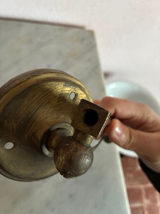 Applique ottone dorato