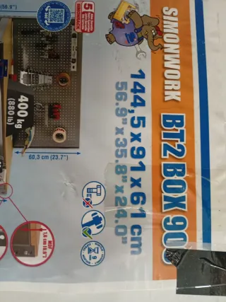 Banco de trabajo Simonwork BT2 BOX 908