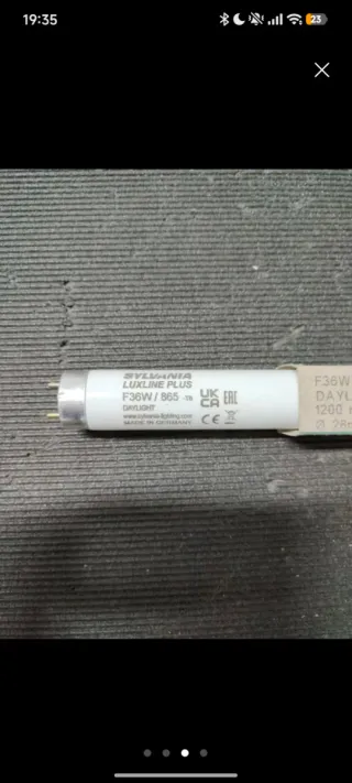 Lámpara Fluorescente F36W/865