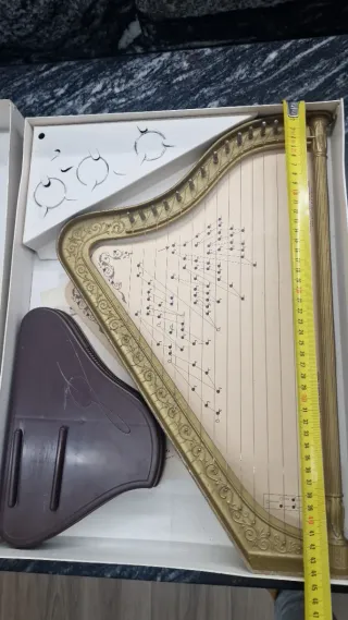 Arpa Harbert Años60 La Magica Arpa D'Oro