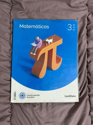 Libro matematicas 3 eso santillana