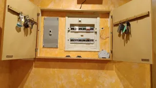 Cubrecontador decorativo