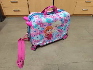 Maleta infantil Frozen con ruedas
