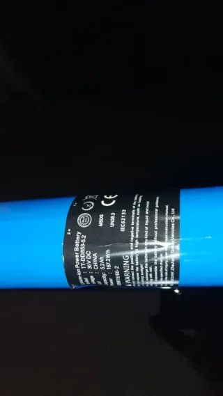 Batería Litio 36V 5.2Ah TT-DD853-5.2