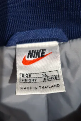 Chaqueta Vintage Nike Azul y Gris