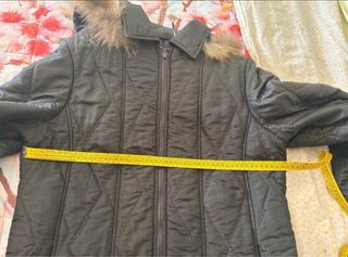 Cappotto donna marrone con cappuccio