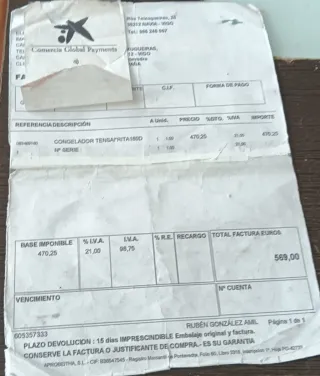 Congelador Horizontal Tensai RITA180-D