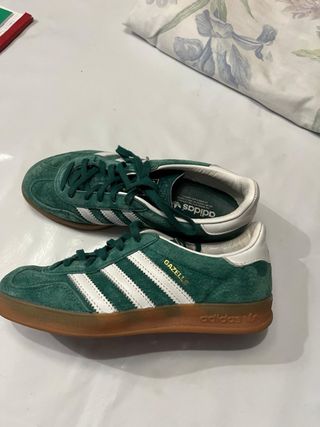 Adidas Gazelle verdes talla 36,5