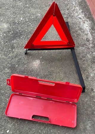 Triangolo Emergenza Auto Rosso