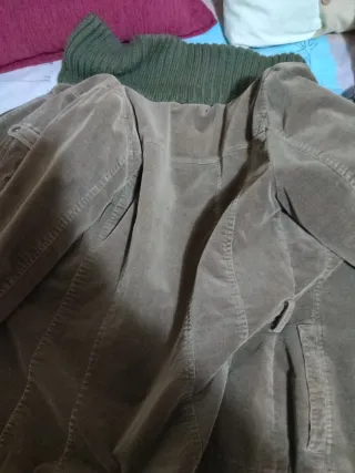 Chaqueta pana mujer talla L