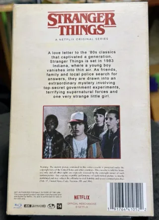 Stranger Things - Temporada 1 [4K-UHD + Blu-ray]