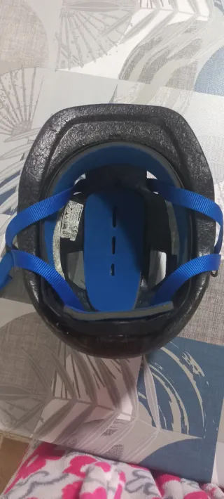 Casco Btwin Infantil Talla XS Azul