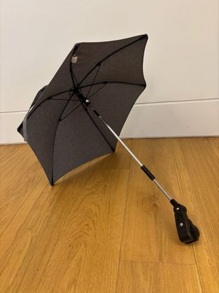 Sombrilla / parasol universal silla paseo gris
