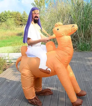 Disfraz Camello Inflable Talla Adulto Hombre