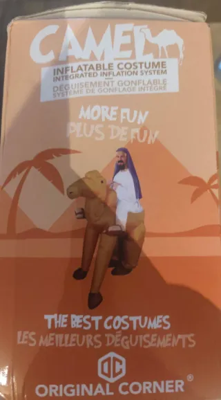 Disfraz Camello Inflable Talla Adulto Hombre