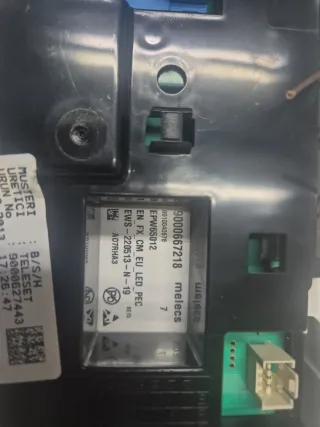 Placa y frontal lavadora Balay TS853