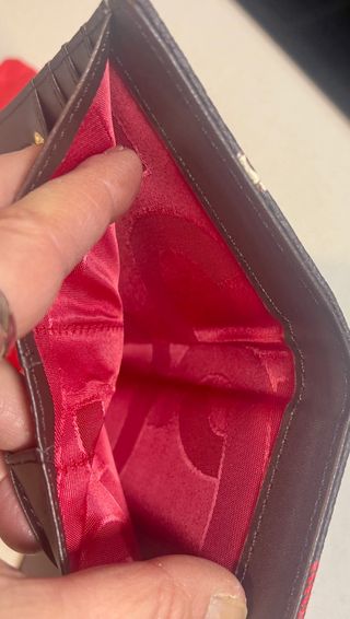 Cartera Ositos ,Rojo Marrón