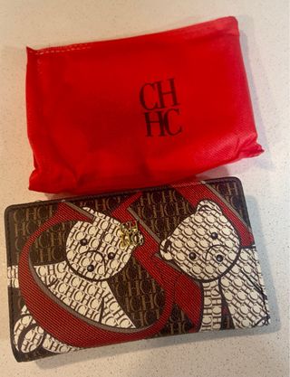 Cartera Ositos ,Rojo Marrón