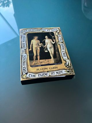 Baraja El Desnudo en el Arte Coleccionista
