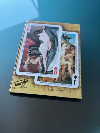 Baraja El Desnudo en el Arte Coleccionista