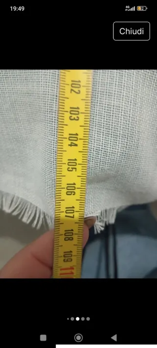 Foulard vintage anni '70 floreale