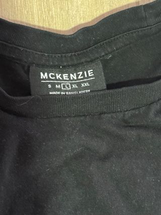 Camiseta McKenzie manga corta negra