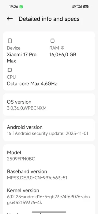 Xiaomi 17 Pro Max Funda y Cargador