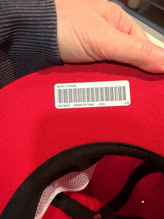 Cappellino Supreme rosso