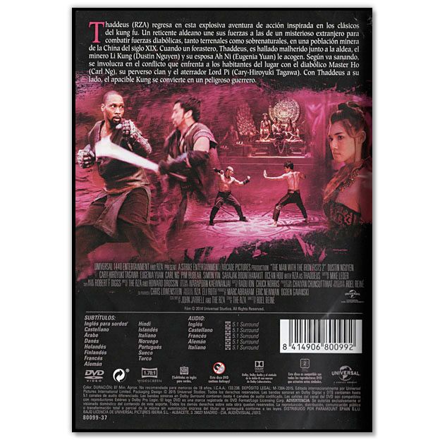 EL HOMBRE DE LOS PUÑOS DE HIERRO 2 (Acción)