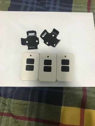 3 TELECOMANDI TRASMETTITORE ORIGINALE TX2 SERRANDE