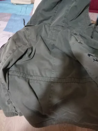 Cazadora verde militar mujer Talla S