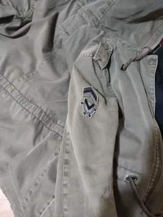 Cazadora verde militar mujer Talla S