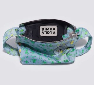 Bolso Bimba y Lola floral azul y verde original