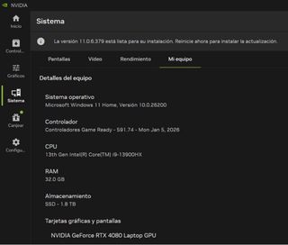 Alienware M18 R1 Portátil