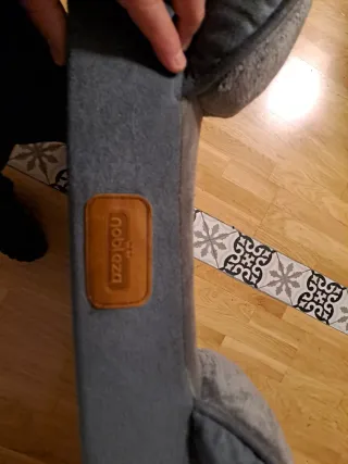 Confortable Cama para perro grande gris