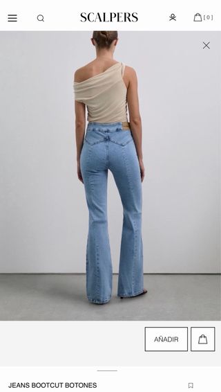 Vaqueros Scalpers Mujer Talla 36/ S