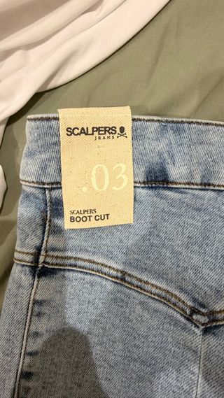 Vaqueros Scalpers Mujer Talla 36/ S