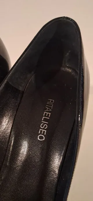 Décolleté Rita Rliseo N.38 Nero Vernice