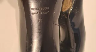 Décolleté Rita Rliseo N.38 Nero Vernice