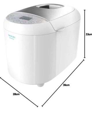 Panificadora Cecotec Breas & Co 1000